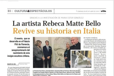 Il Consolato Onorario del Cile in Toscana: diplomazia culturale e istituzionale nel 2025