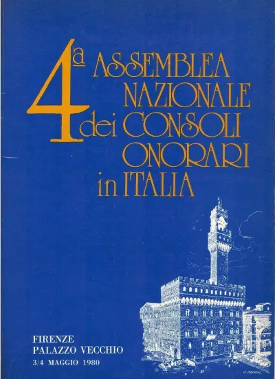 Copertina Annuario Diplomatico Consolare 1980