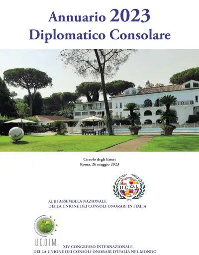Copertina Annuario Diplomatico 2023